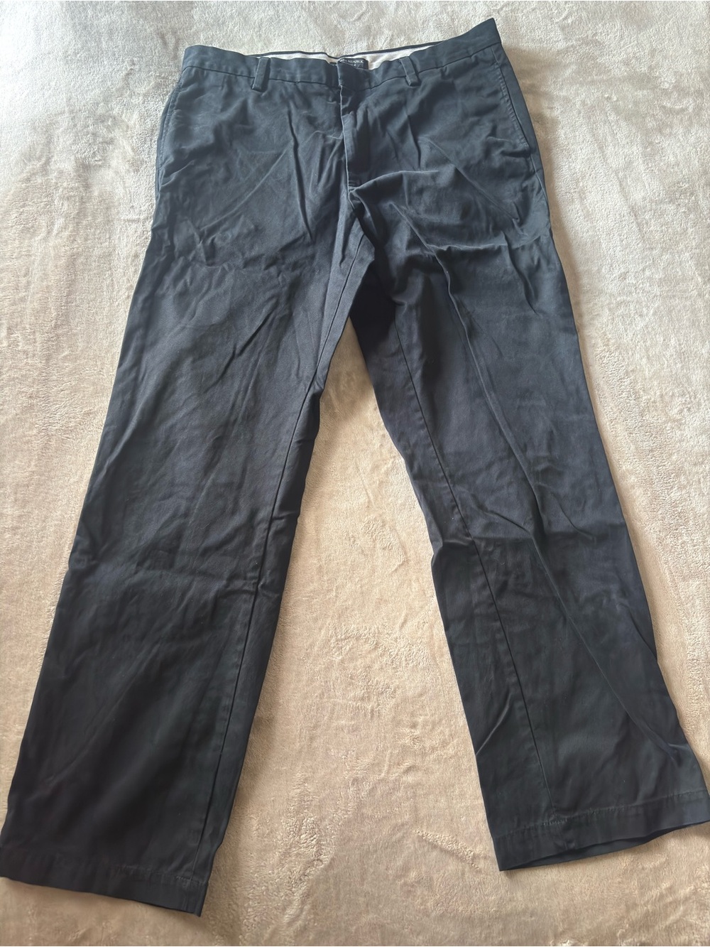 Banana Republic Men's Black Chinos - Gavin Chino